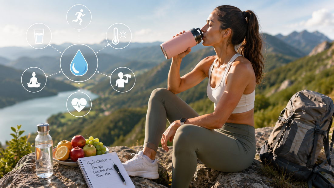 Quelle quantité d’eau à boire par jour pour bien s’hydrater ?